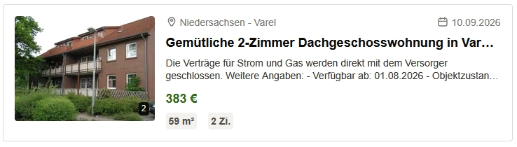 Zur Anzeige bei Kleinanzeigen